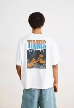 Футболка с принтом GRAPHIC TEE Timberland, белый