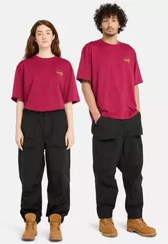 Футболка с принтом GRAPHIC TEE Timberland, красный