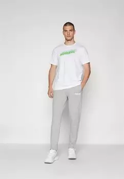 Футболка с принтом GRAPHIC TRIPLE LOGO TEE Hummel, белый