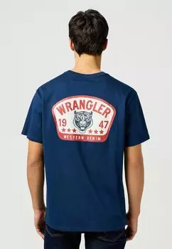 Футболка с принтом GRAPHIC Wrangler, синий