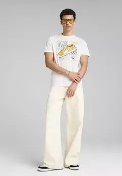 Футболка с принтом GRAPHICS Puma, белый