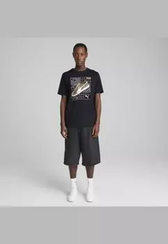 Футболка с принтом GRAPHICS Puma, темно-синий