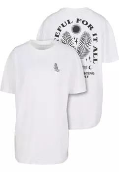 Футболка с принтом GRATEFUL BOYFRIEND Mister Tee, белый