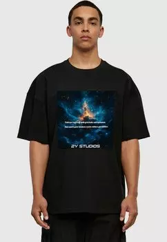 Футболка с принтом GRATITUDE 2Y Studios, черный