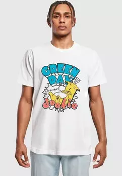 Футболка с принтом GREEN DAY DOOKIE Merchcode, белый