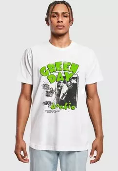 Футболка с принтом GREEN DAY DOOKIE SKETCHED UP Merchcode, белый
