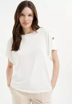 Футболка с принтом Greenpoint, кремовый