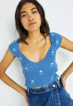 Футболка с принтом Greer Pepe Jeans, синий