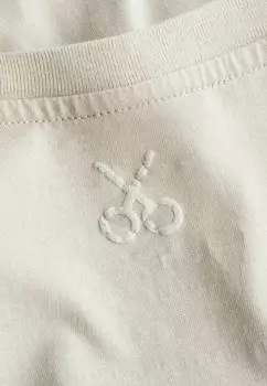 Футболка с принтом GREMIL KAFT, бежевый