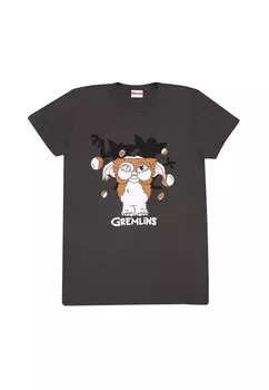 Футболка с принтом GREMLINS FUR BALLS Henry Tiger, темно-серый