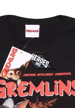 Футболка с принтом GREMLINS HOMEAGE STYLE Henry Tiger, черный