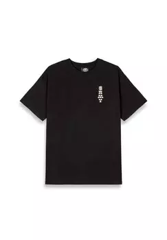 Футболка с принтом Grimey, черный