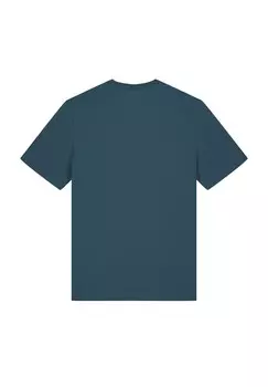 Футболка с принтом GRIMMIGER GOCKEL watapparel, бирюзовый