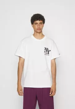 Футболка с принтом GRUNGE SPORT TEE UNISEX Tommy Jeans, белая
