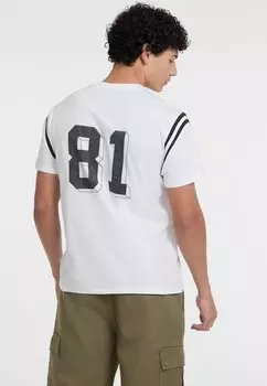 Футболка с принтом Guess Jeans, белый