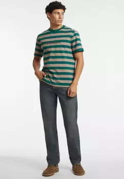 Футболка с принтом Guess Jeans, зеленый