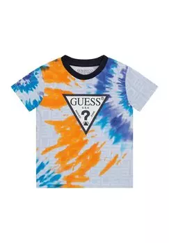 Футболка с принтом Guess, синий