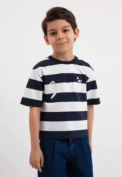 Футболка с принтом Gulliver, белый