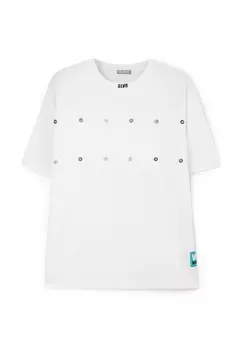 Футболка с принтом Gulliver, белый