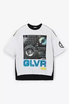 Футболка с принтом Gulliver, черный