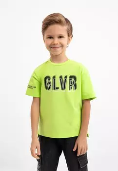 Футболка с принтом Gulliver, цвет light green