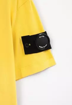 Футболка с принтом Gulliver, желтый