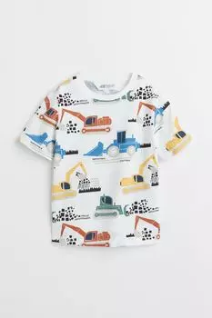 Футболка с принтом H&amp;M