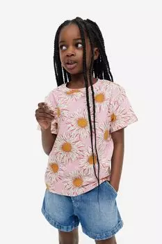 Футболка с принтом H&M