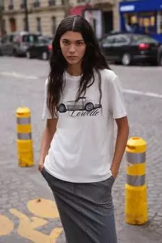 Футболка с принтом H&M, мультиколор