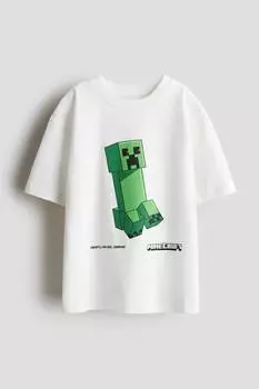 Футболка с принтом H&M, мультиколор