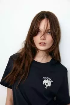 Футболка с принтом H&M, мультиколор