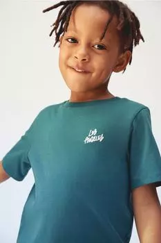 Футболка с принтом H&M, зеленый