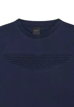 Футболка с принтом Hackett London, синий