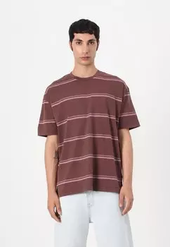 Футболка с принтом HAKEEM Samse Samse, коричневый