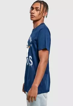 Футболка с принтом HALLOWEEN BOOS ABSOLUTE CULT, светло-голубой