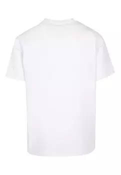 Футболка с принтом HALLOWEEN NO YOU HANG UP TEE Merchcode, белый
