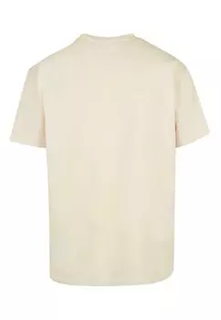 Футболка с принтом HALLOWEEN SPOOKY GHOST TEE Merchcode, песочный