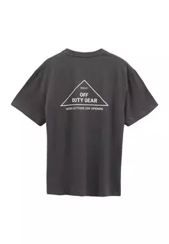 Футболка с принтом HALO, черный