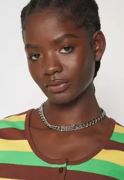 Футболка с принтом Hanna Baby Tee Obey Clothing, коричневый