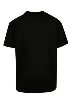 Футболка с принтом HAPPINES HEAVY TEE Merchcode, черный