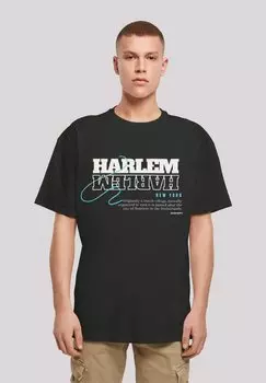 Футболка с принтом HARLEM TEE F4NT4STIC, цвет schwarz