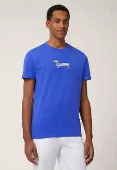 Футболка с принтом Harmont & Blaine, синий