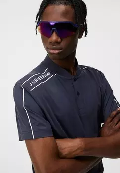 Футболка с принтом HARRIS J.LINDEBERG Sports, синий