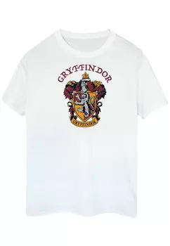 Футболка с принтом HARRY POTTER GRYFFINDOR CREST ABSOLUTE CULT, белый
