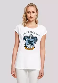Футболка с принтом HARRY POTTER RAVENCLAW CREST F4NT4STIC, белый