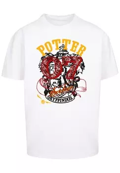 Футболка с принтом HARRY POTTER SEEKER DARK F4NT4STIC, белый