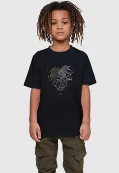 Футболка с принтом HARRY POTTER THESTRAL BASIC ABSOLUTE CULT, цвет black