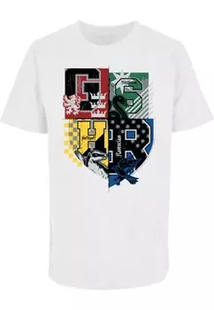 Футболка с принтом HARRY POTTER VARSITY HOGWARTS ABSOLUTE CULT, цвет white