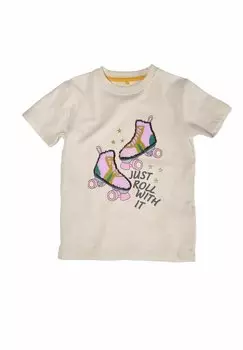 Футболка с принтом Hawa S S The New, цвет white swan