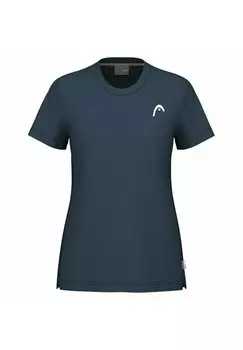 Футболка с принтом Head, темно-синий